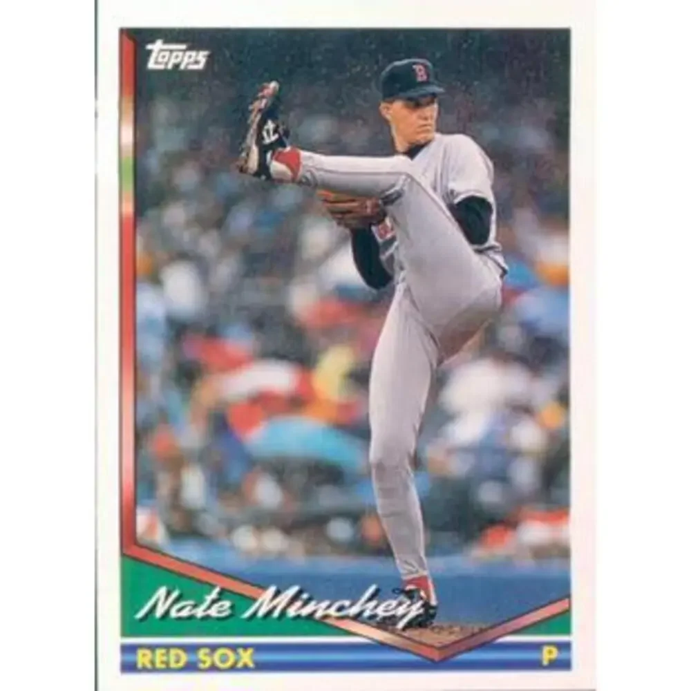 1994 Topps Nate Minchey RC # 716 Boston Red Sox